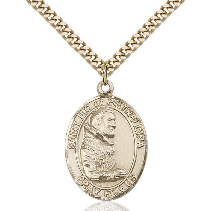 Pio - St. Pio of Pietrelcina Medal 6 Options