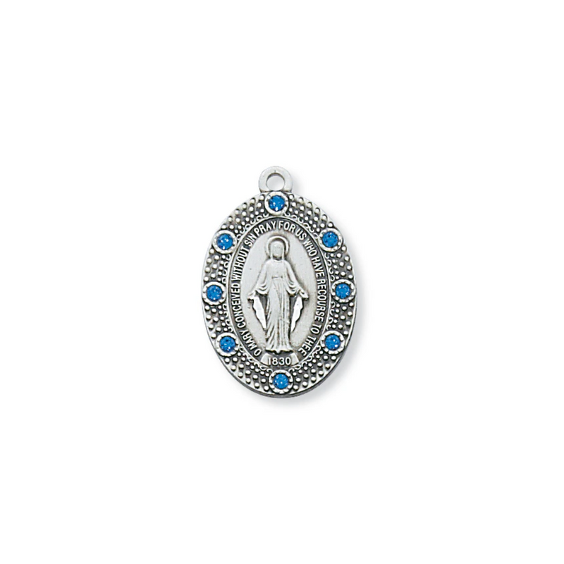 Miraculous Medal - Sterling Silver