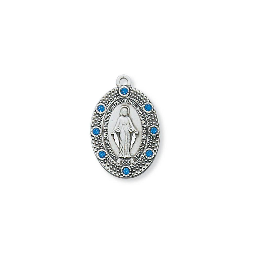 Miraculous Medal - Sterling Silver