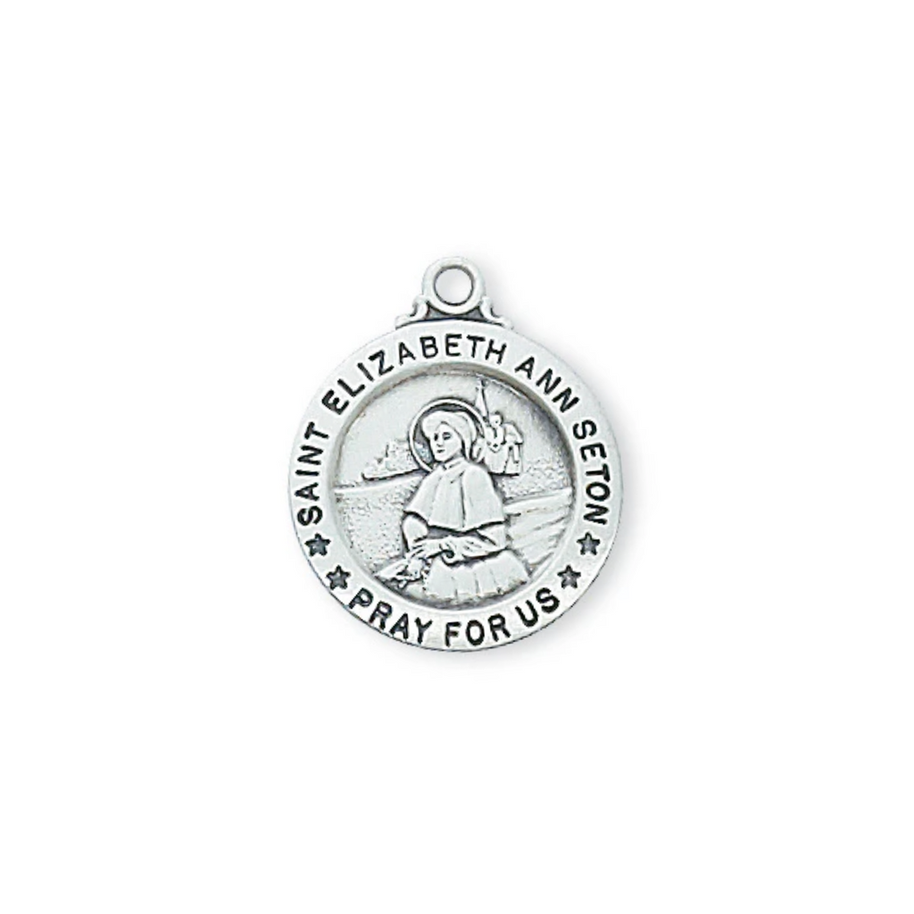 Elizabeth - St. Elizabeth Ann Seton Medal - Sterling Silver