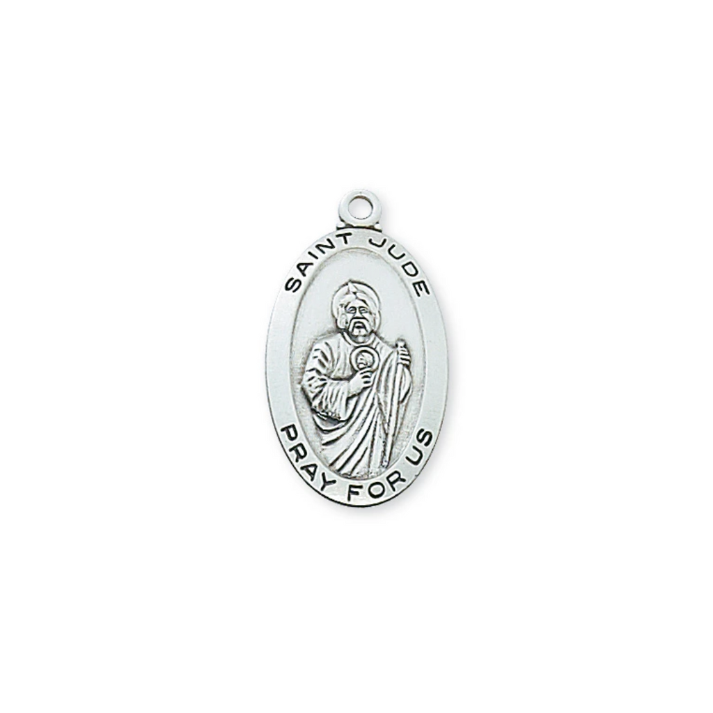 Jude - St. Jude Medal - Sterling Silver