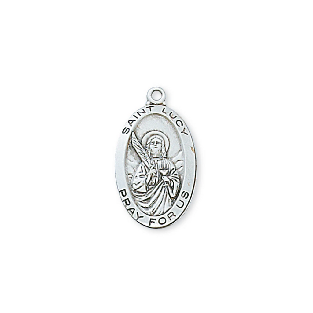 Lucy - St. Lucy Medal - Sterling Silver