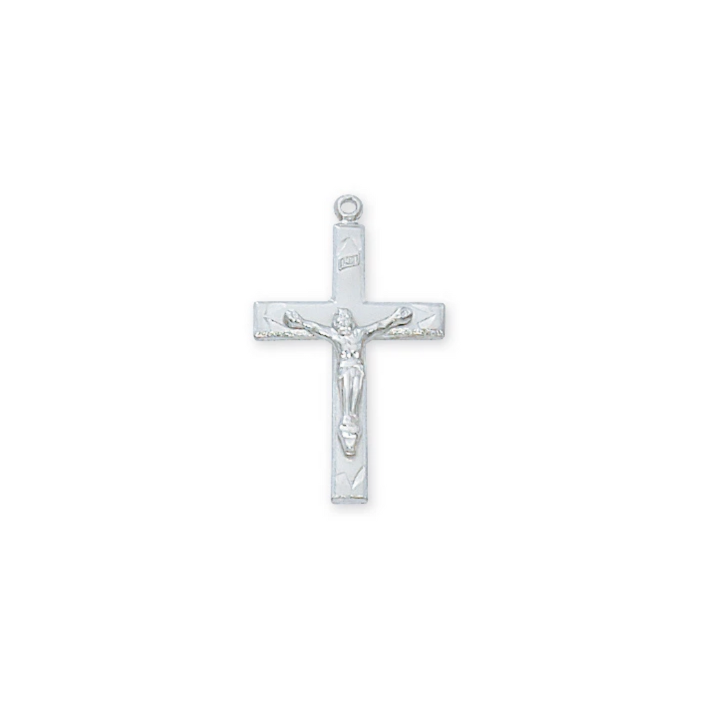 Crucifix Necklace - Sterling Silver