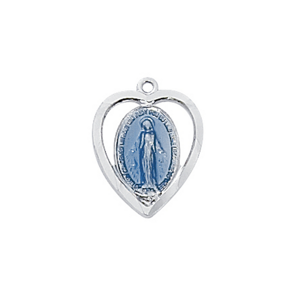 Miraculous Medal on 18" Chain