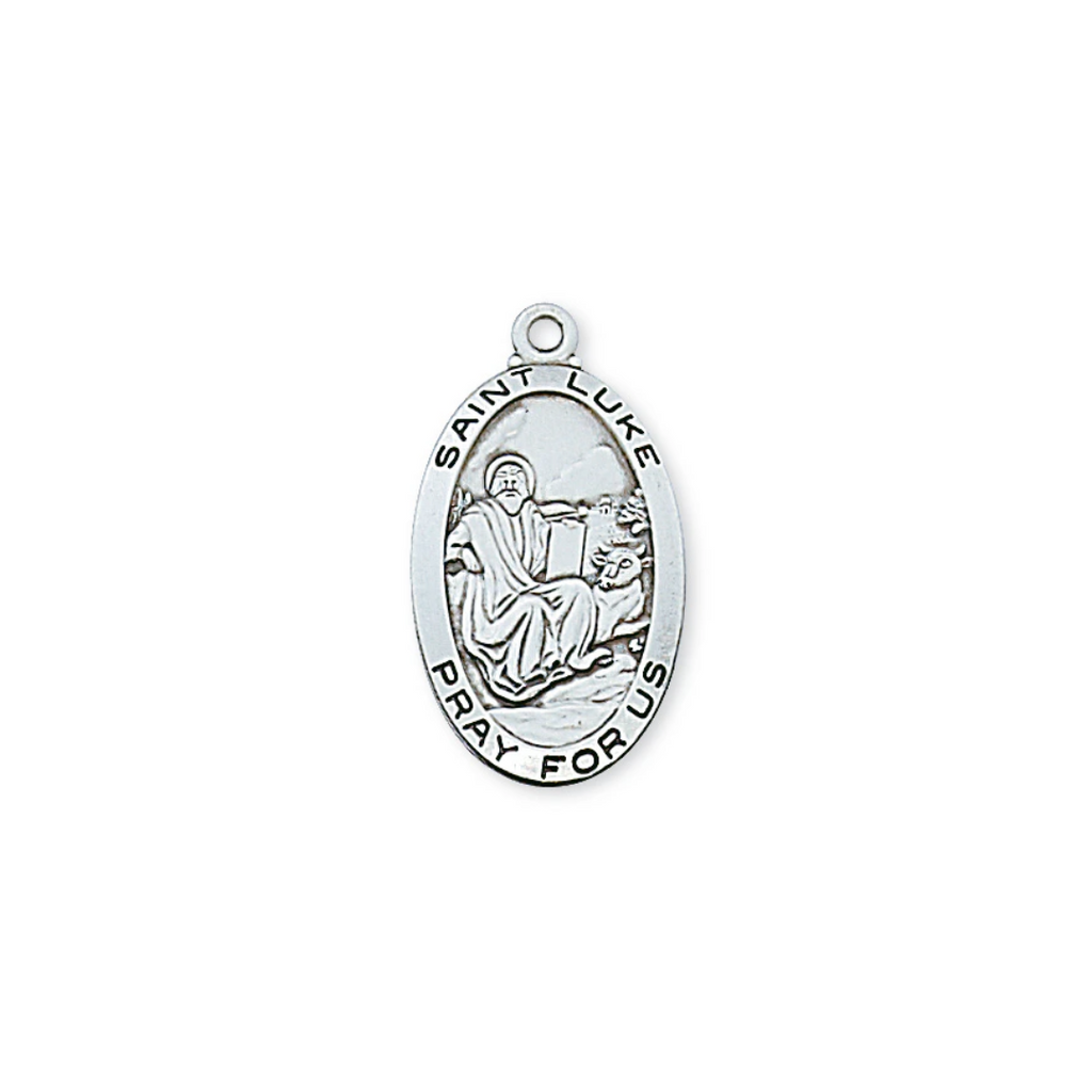 Luke - St. Luke Medal - Sterling Silver