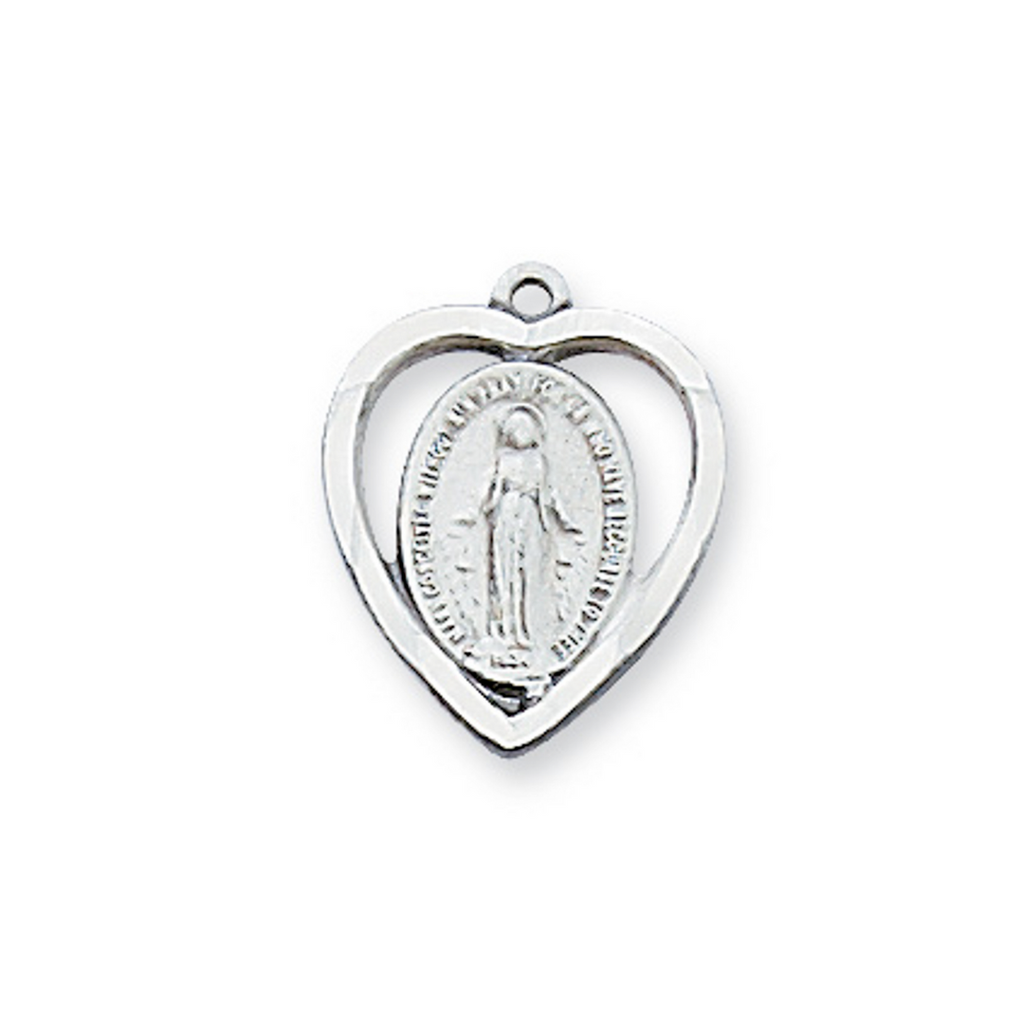 Miraculous Medal - Sterling Silver