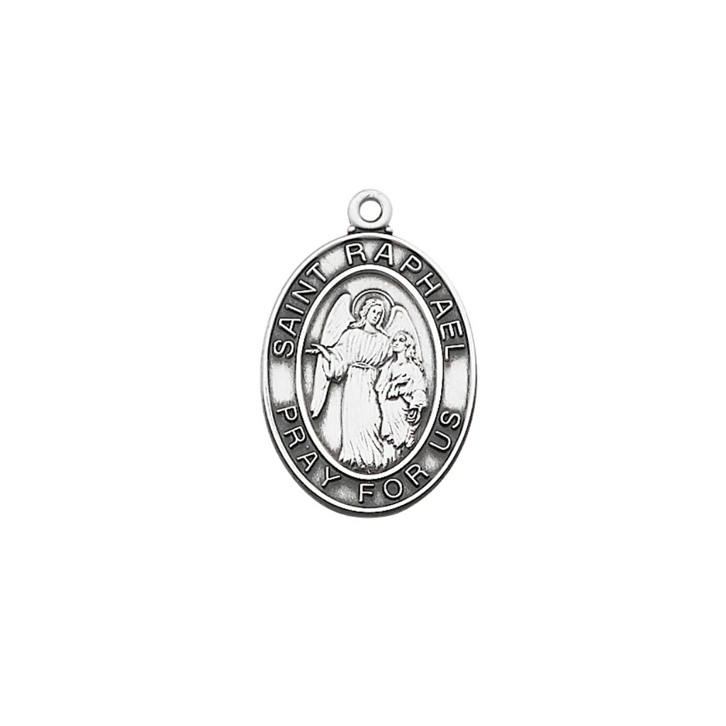 Raphael - St. Raphael Medal - Sterling Silver