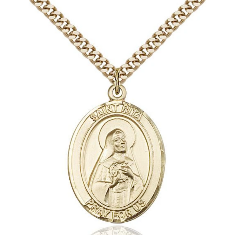 Rita - St. Rita of Cascia Medal 6 Options