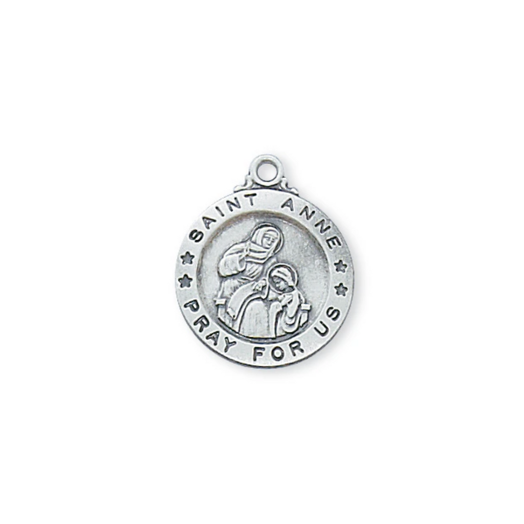 Anne - St. Anne Medal - Sterling Silver