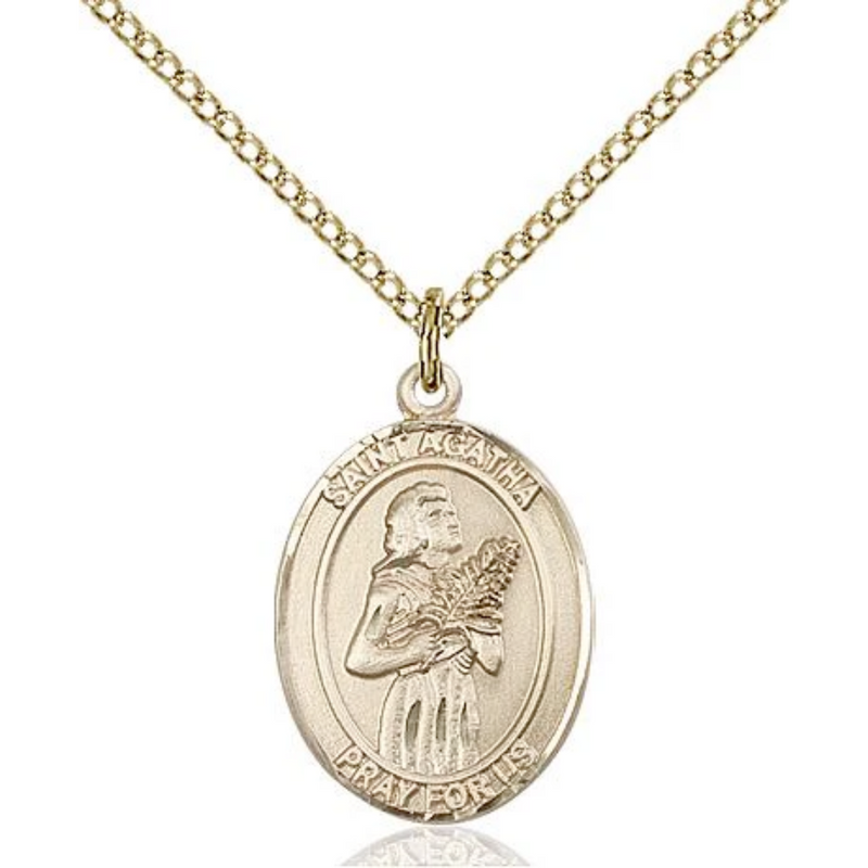 Agatha - St Agatha Medal 6 Options