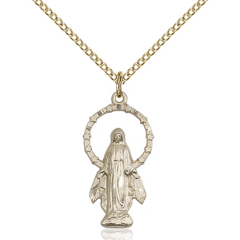 Miraculous Necklace Gold Filled 18"