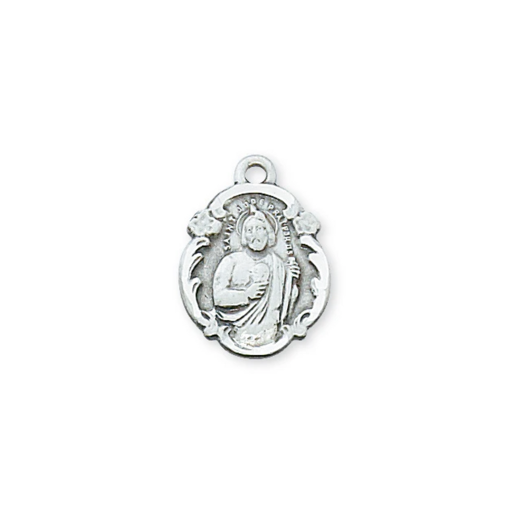 Jude - St. Jude Medal 18" Chain