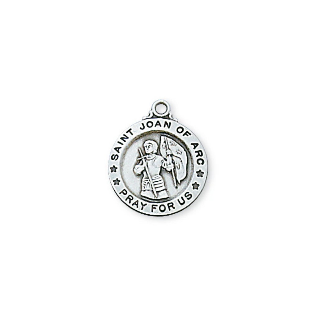 Joan - St. Joan of Arc Medal - Sterling Silver
