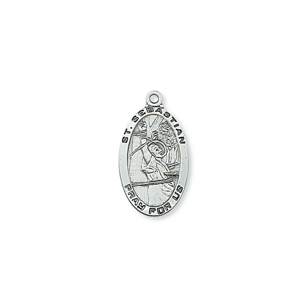 Sebastian - St. Sebastian Medal - Sterling Silver