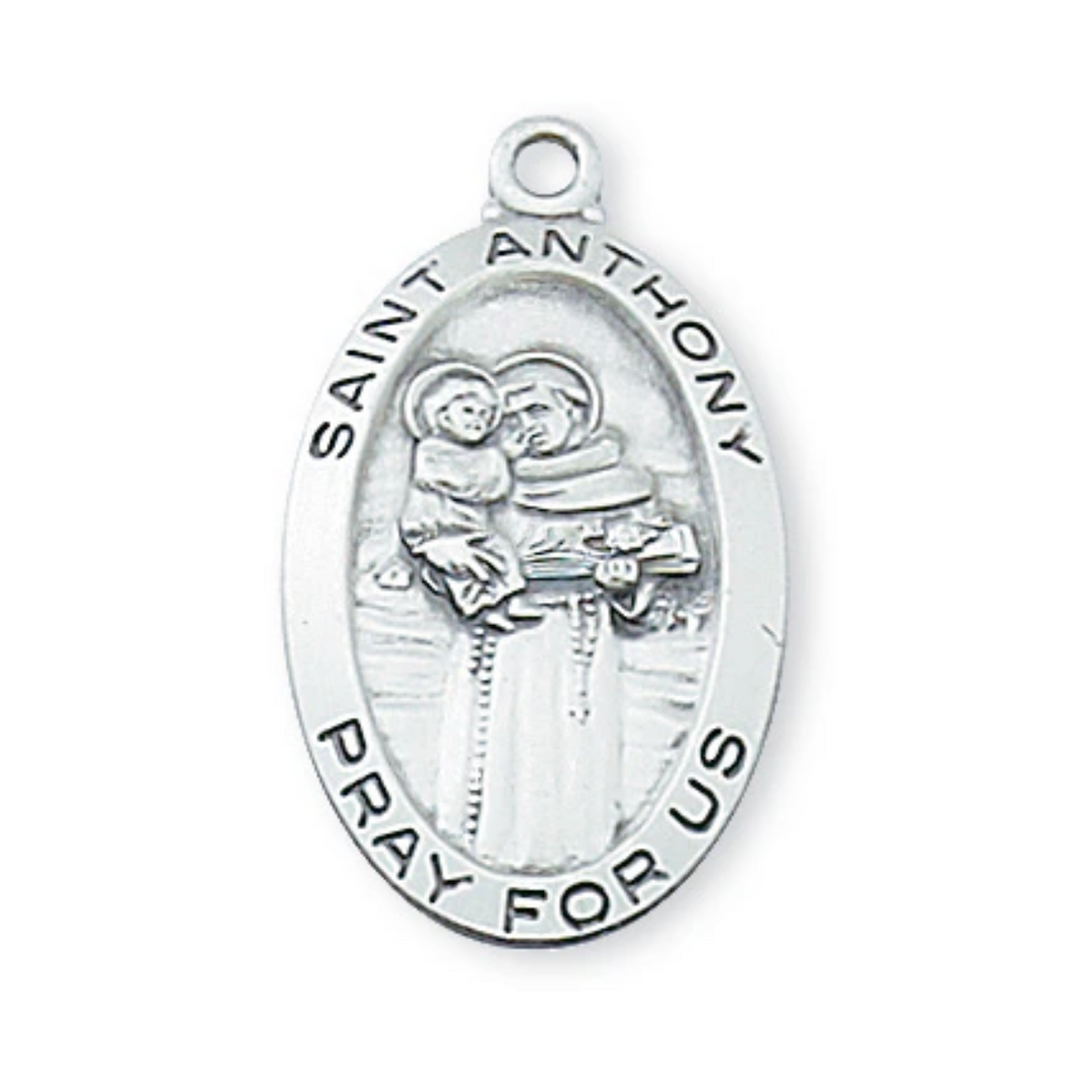 Anthony - St. Anthony Medal - Sterling Silver