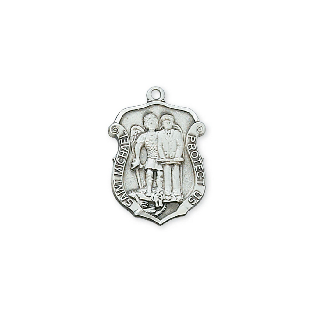 Michael - St. Michael Medal - Sterling Silver