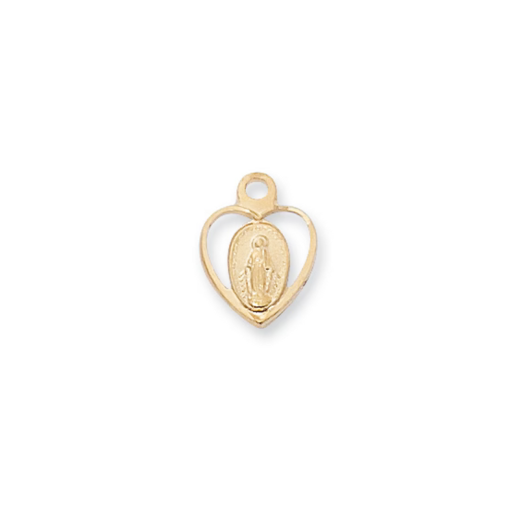 Miraculous Medal - Gold over Sterling