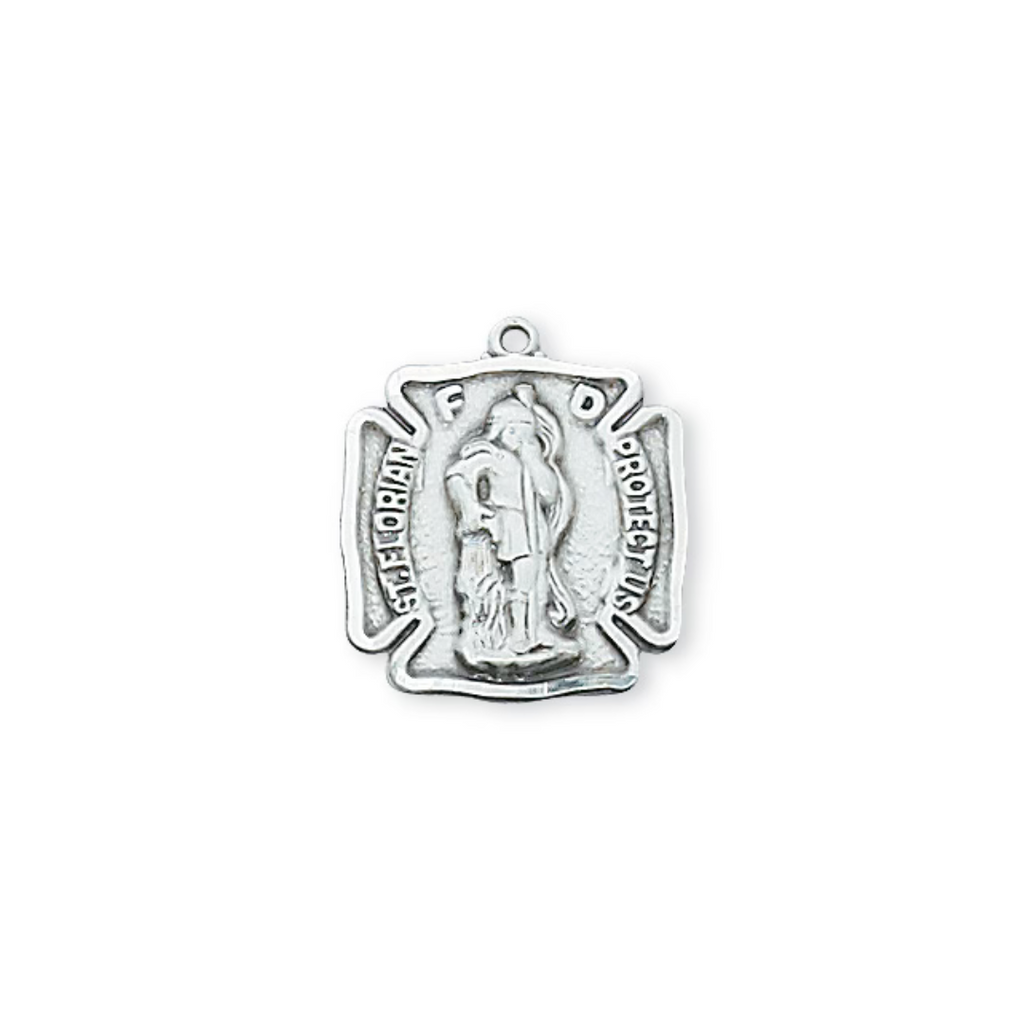 Florian - St. Florian Medal - Sterling Silver