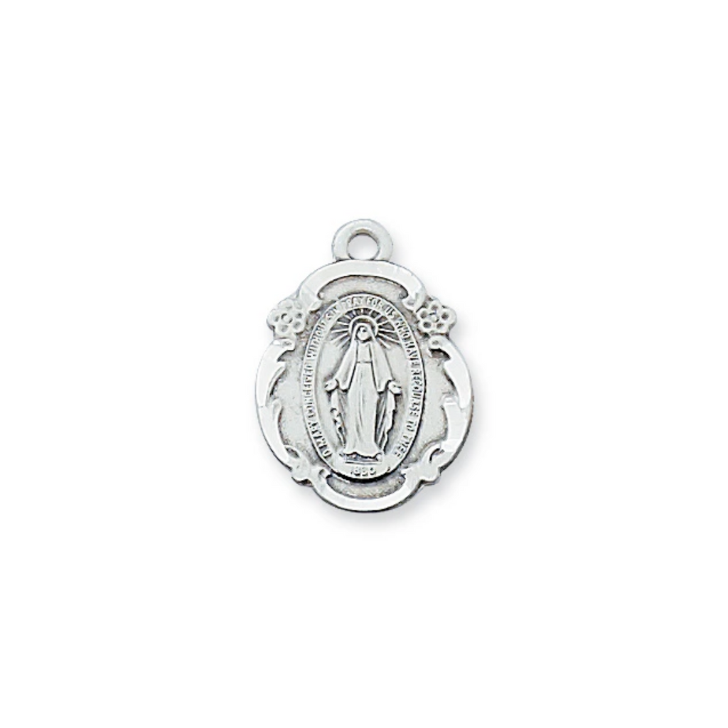 Miraculous Medal - Sterling Silver