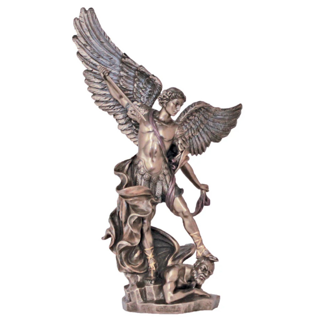 Michael - St. Michael Statue Bronze 14.5"