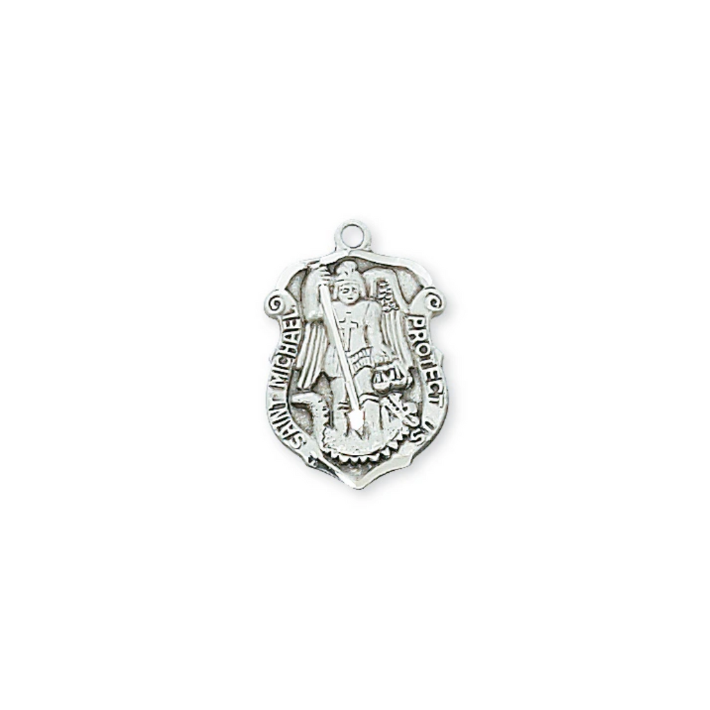 Michael - St. Michael Medal - Sterling Silver