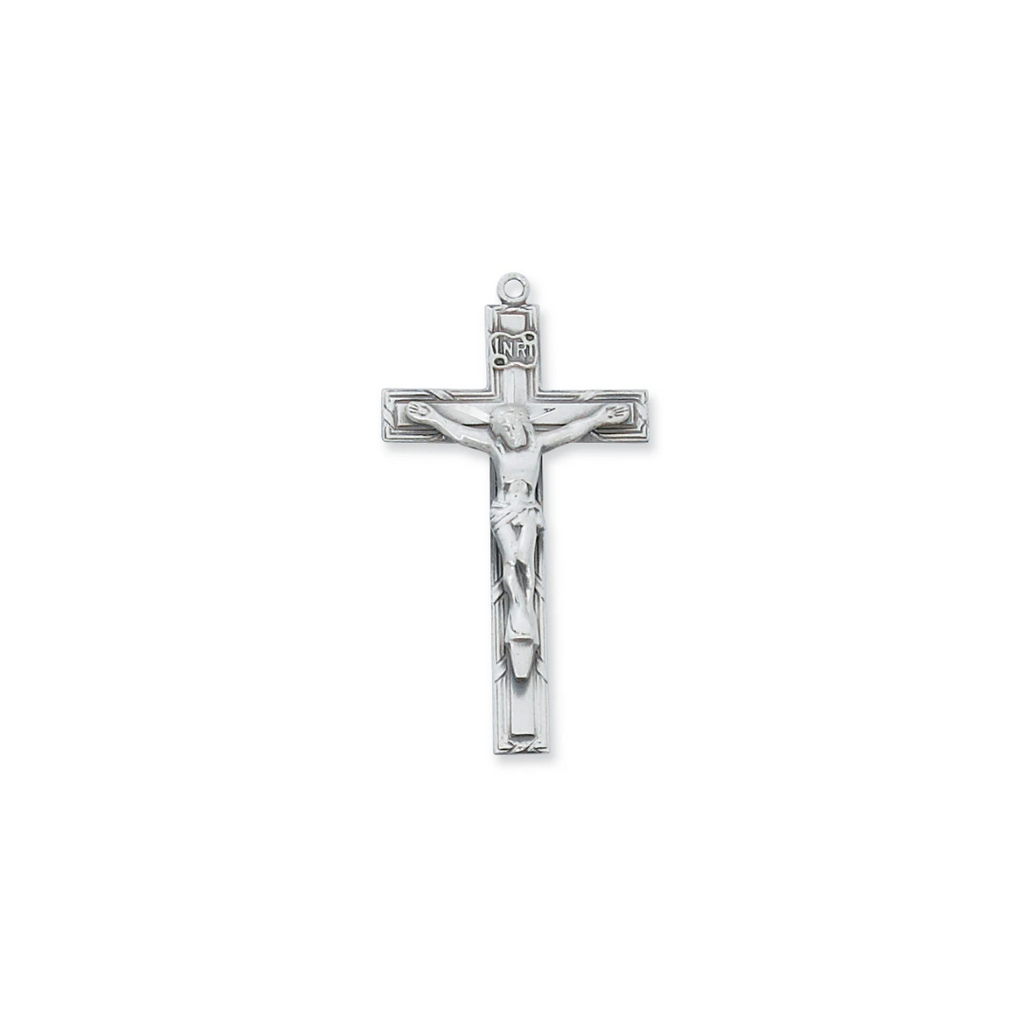 Crucifix Necklace - Sterling Silver