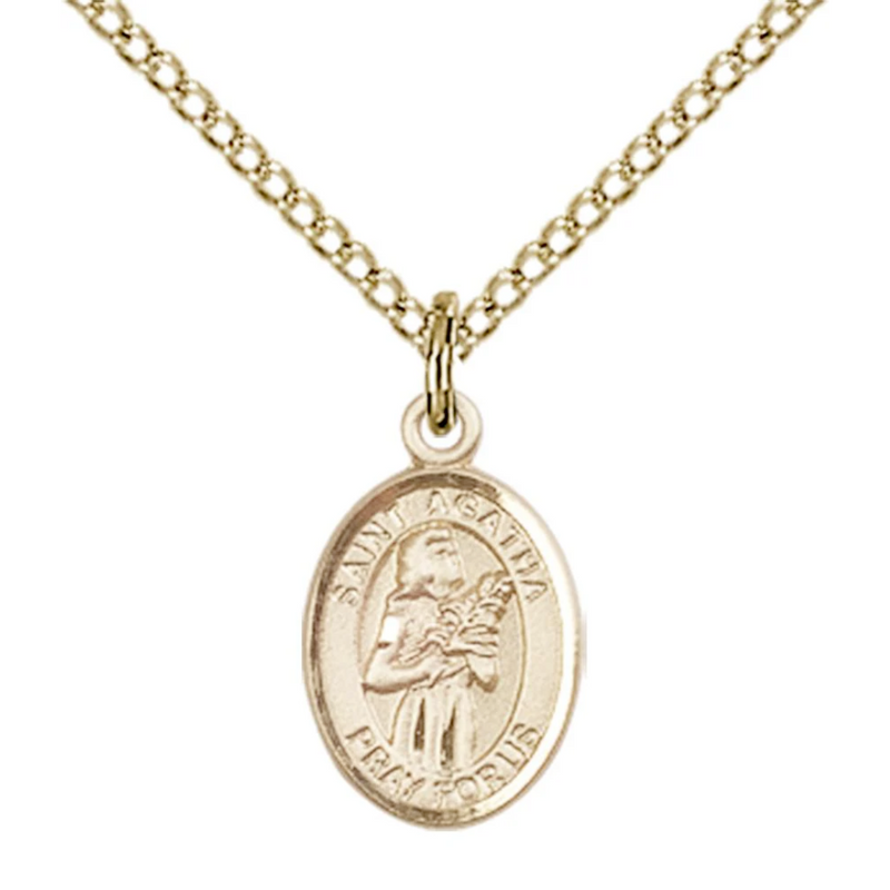 Agatha - St Agatha Medal 6 Options