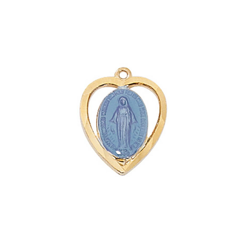 Miraculous Medal - Gold over Sterling