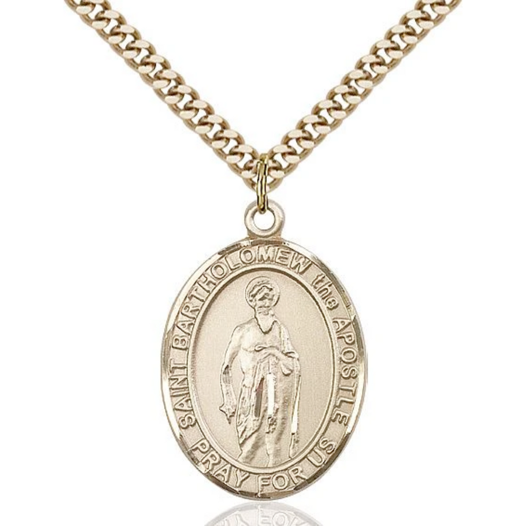 Bartholomew - St. Bartholomew the Apostle Medal 6 Options