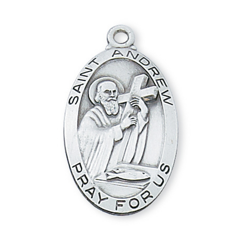 Andrew - St. Andrew Medal - Sterling Silver