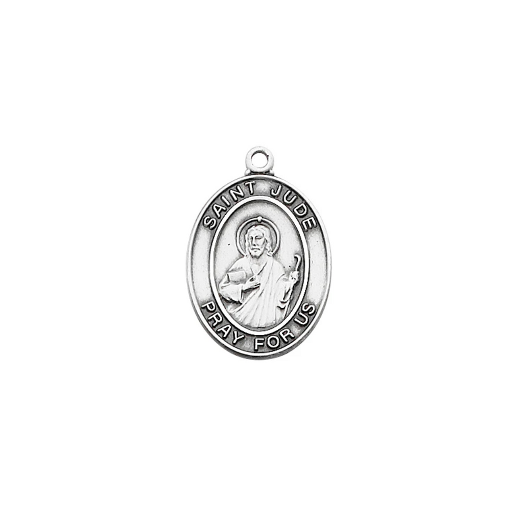 Jude - St. Jude Medal - Sterling Silver