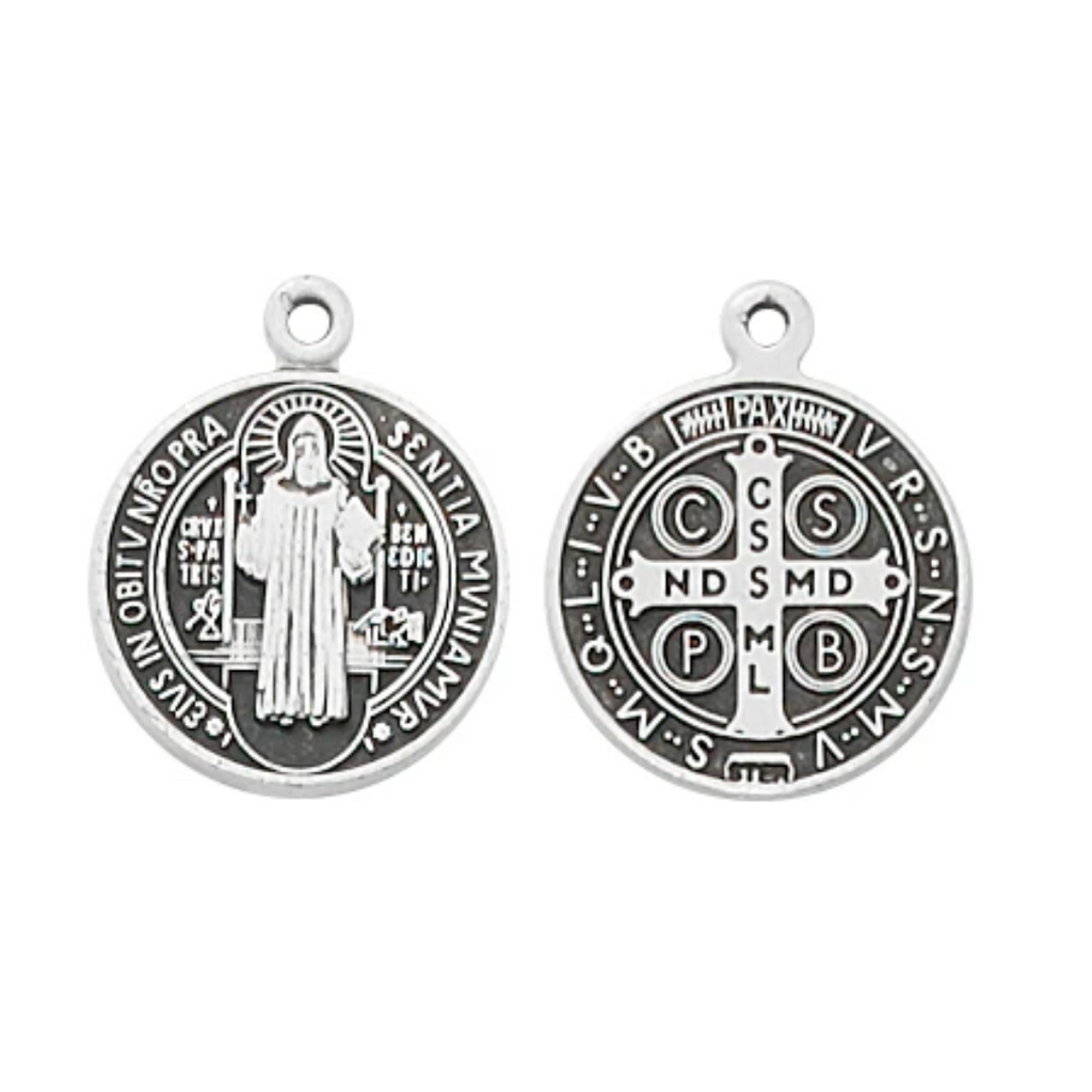 Benedict - St Benedict Medal - Sterling Silver
