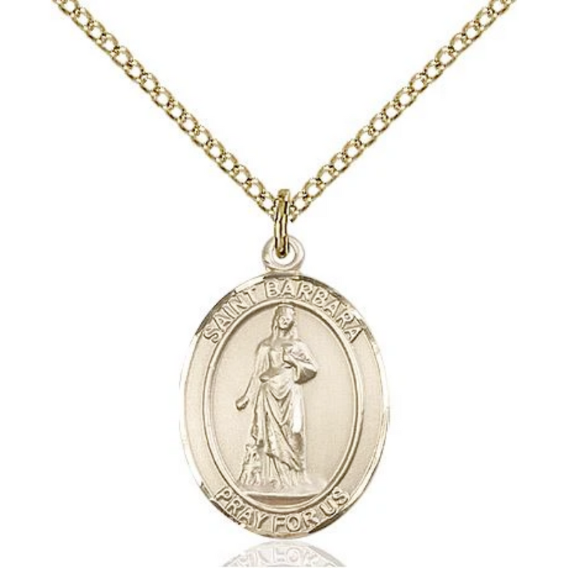 Barbara - St. Barbara Medal 6 Options