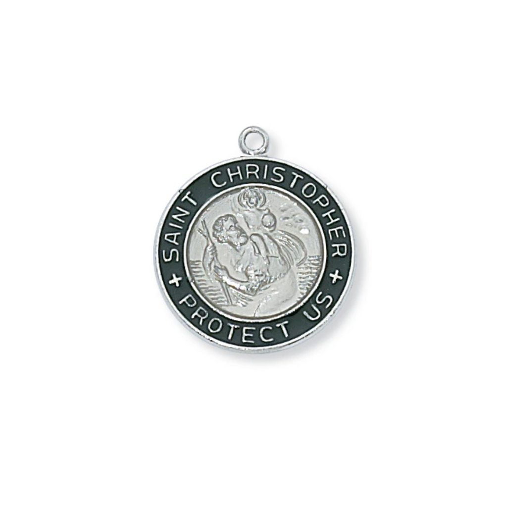 Christopher - St. Christopher Medal - Sterling Silver