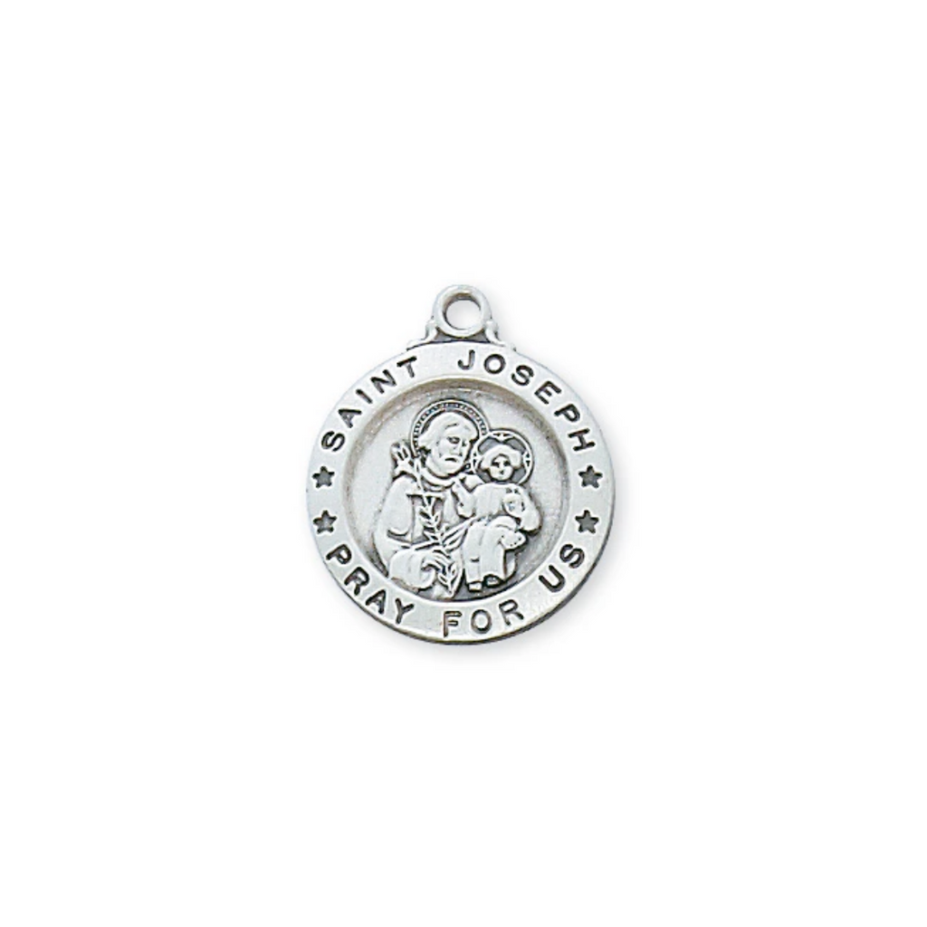 Joseph - St. Joseph Medal - Sterling Silver