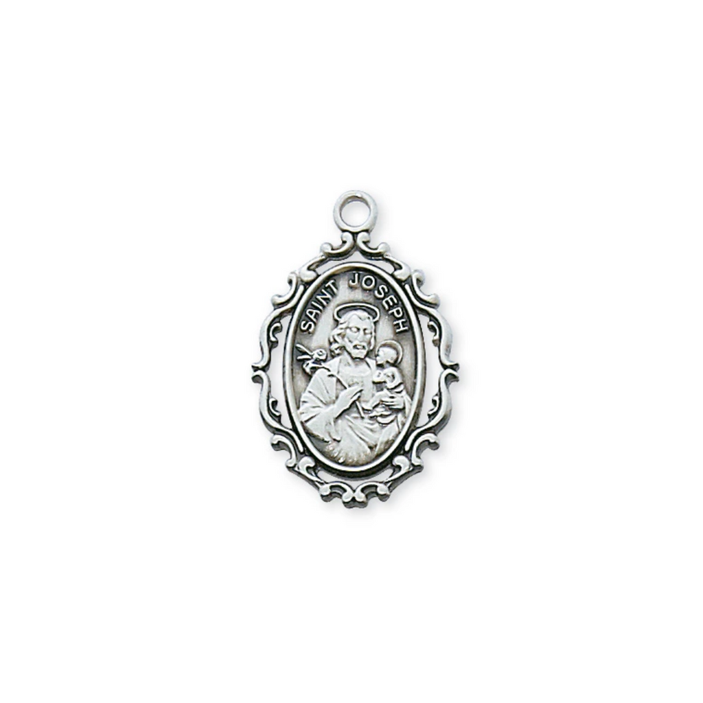 Joseph - St. Joseph Medal - Sterling Silver