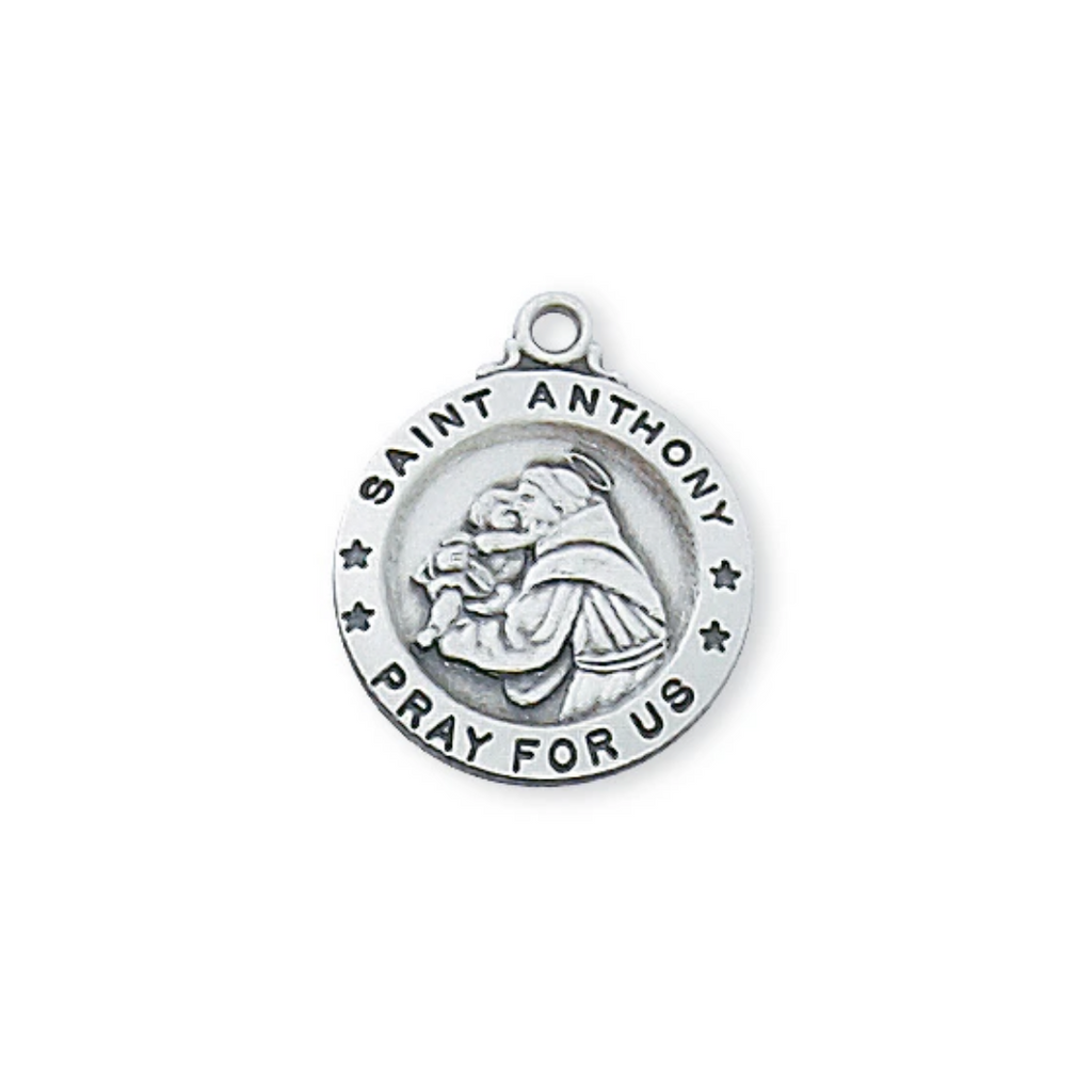 Anthony - St. Anthony Medal - Sterling Silver
