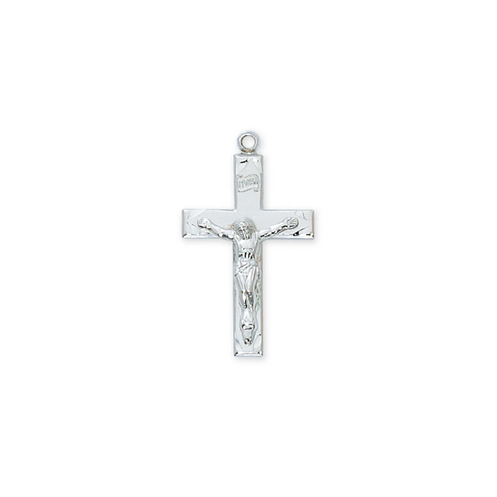 Crucifix Necklace - Sterling Silver