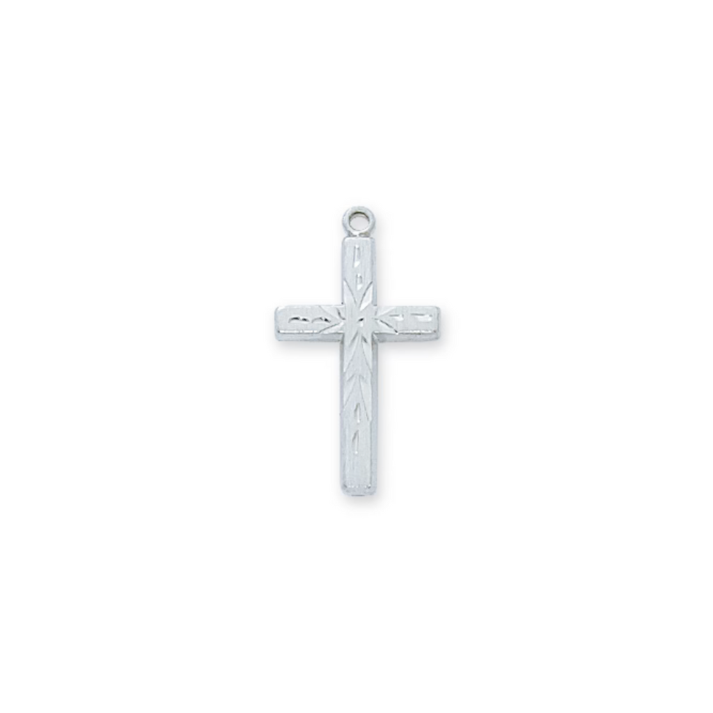 Cross Necklace - Sterling Silver