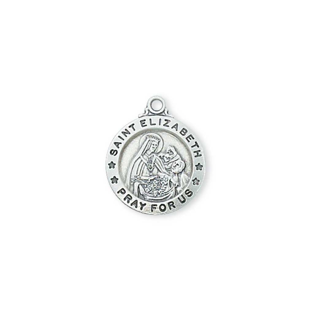 Elizabeth - St. Elizabeth Medal - Sterling Silver