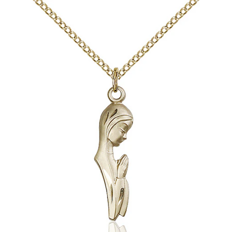 Madonna Necklace Gold Filled 18"