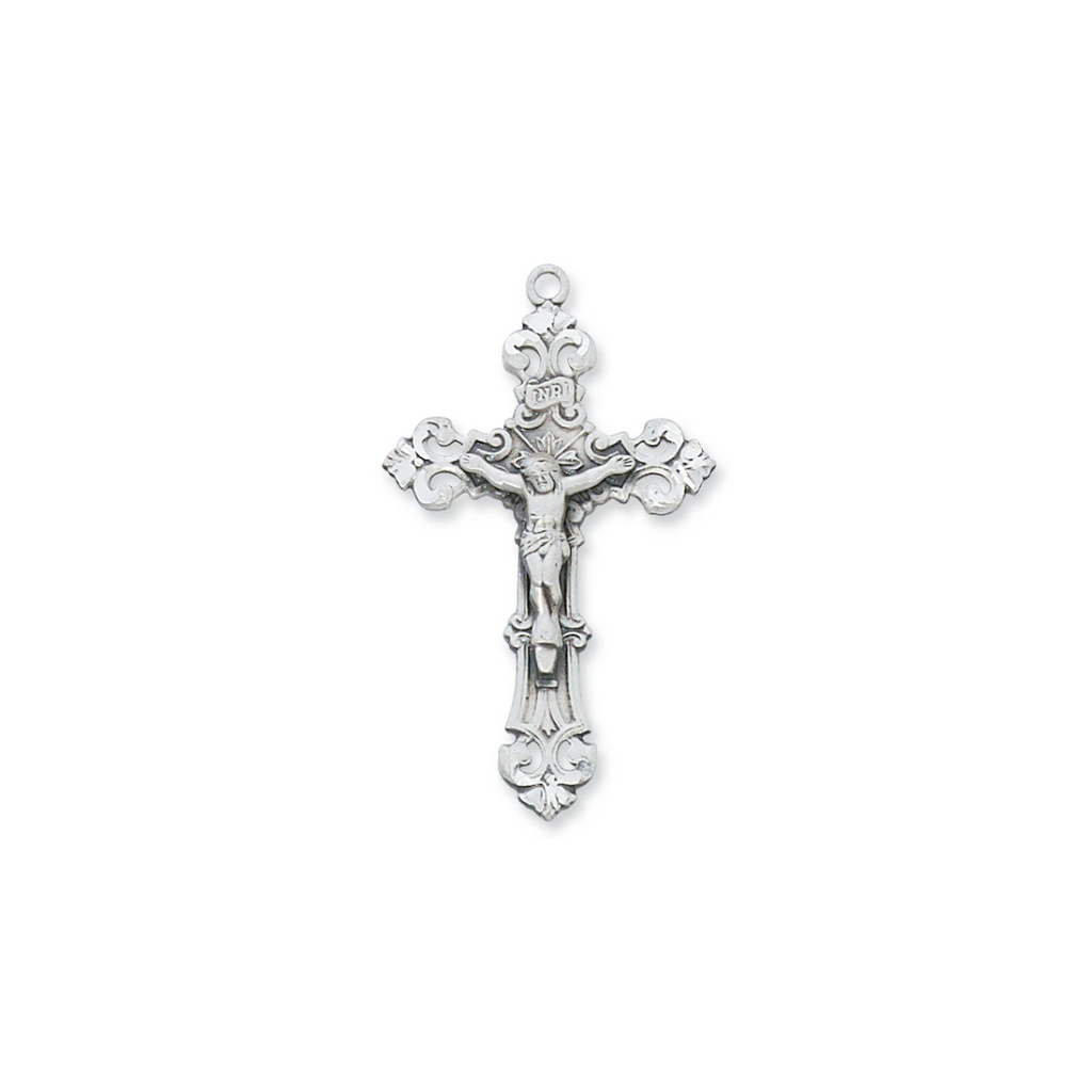 Crucifix Necklace - Sterling Silver