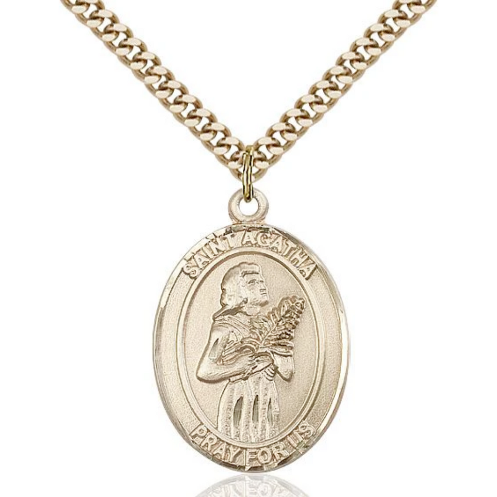 Agatha - St Agatha Medal 6 Options