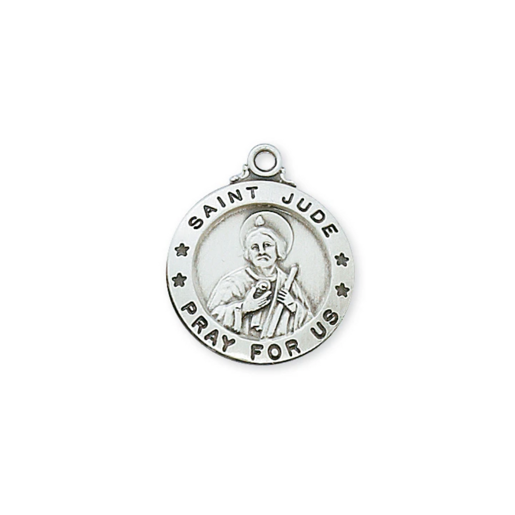 Jude - St. Jude Medal - Sterling Silver