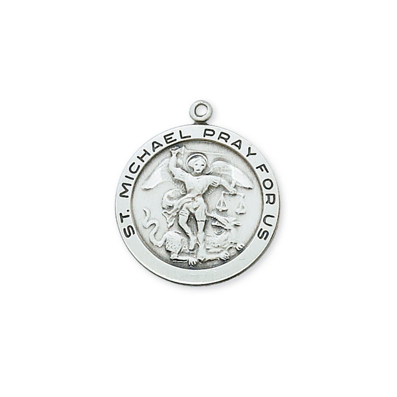 Michael - St. Michael Medal Sterling Silver
