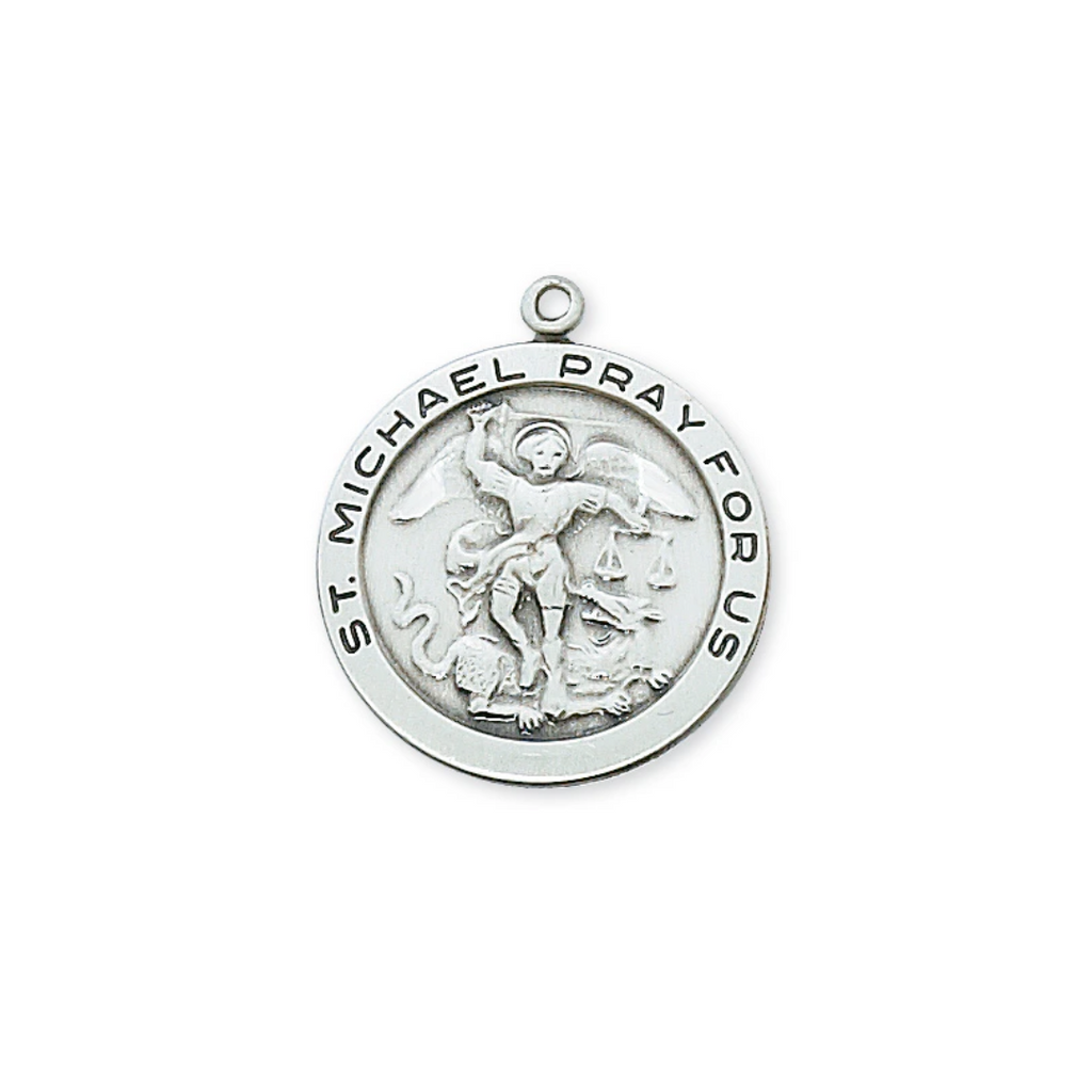 Michael - St. Michael Medal Sterling Silver