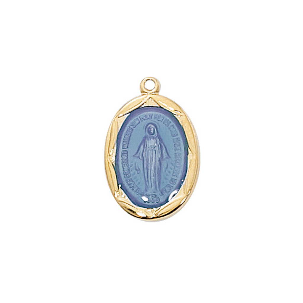 Miraculous Medal - Gold over Sterling