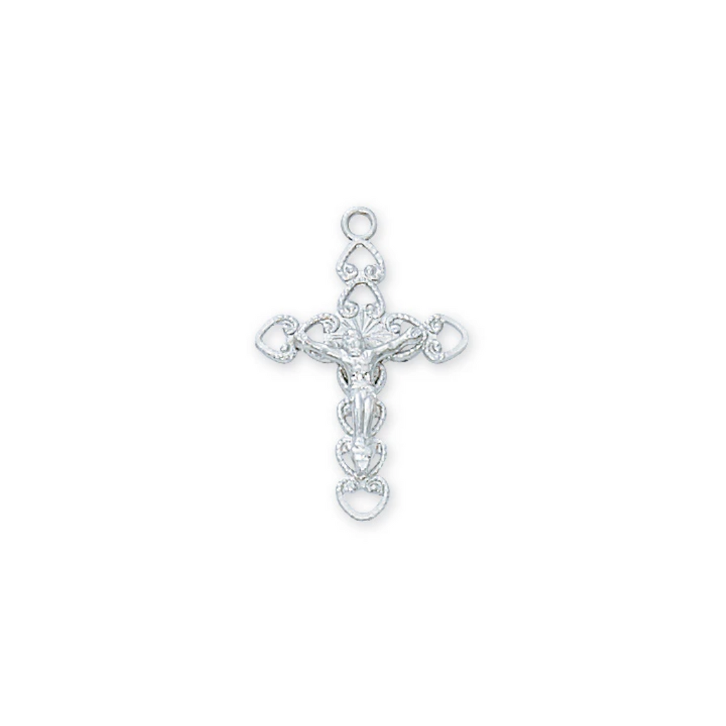 Crucifix Necklace - Sterling Silver