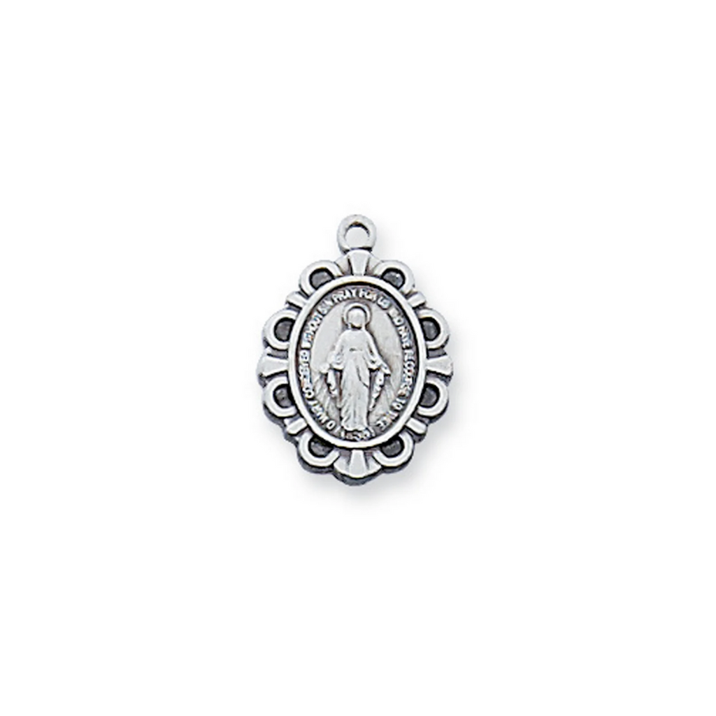 Miraculous Medal - Sterling Silver