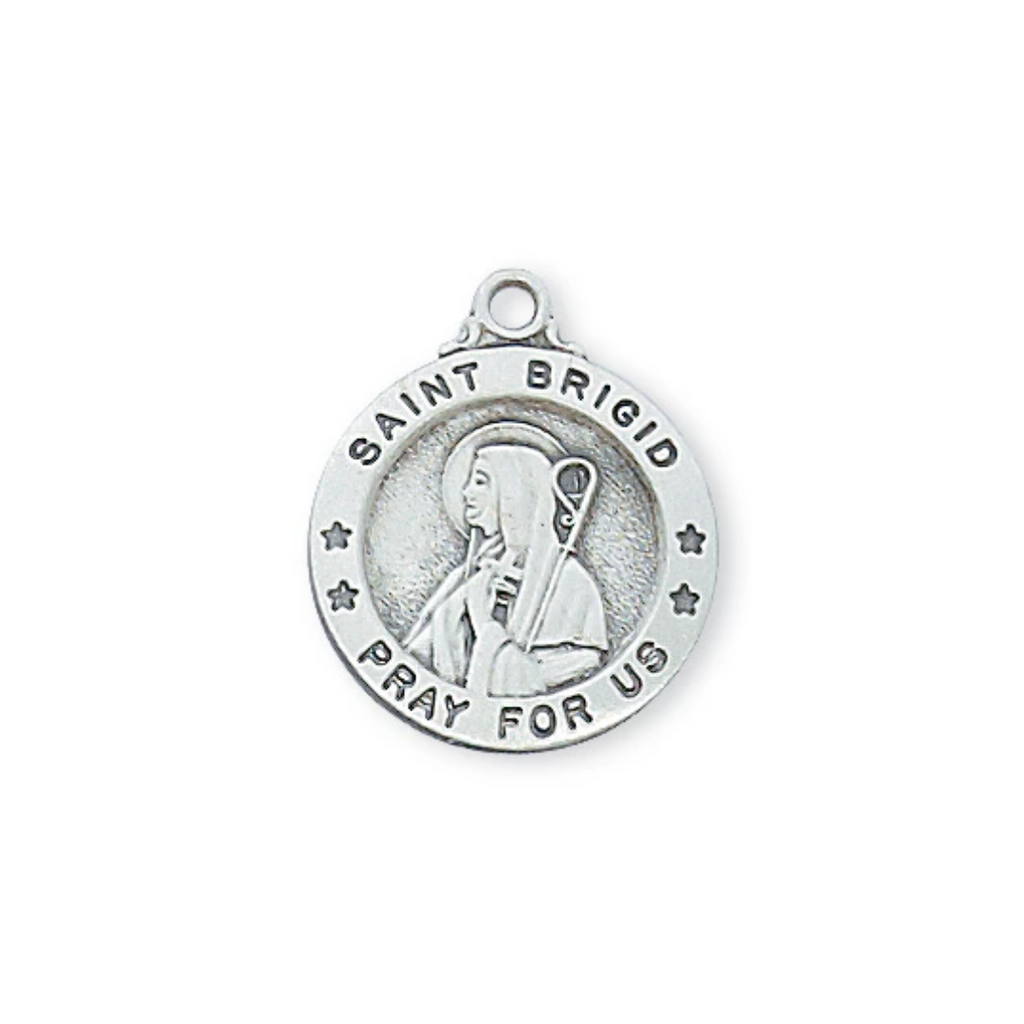 Brigid - St. Brigid Medal - Sterling Silver